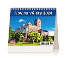 MiniMax Tipy na výlety 2026, stolní kalendář