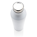 Moderní nerezová termo láhev 500 ml, bílá