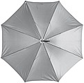 MURILLO Deštník, s dvojitým nylonovým krytím, průměr 105 cm, černá/stříbrná