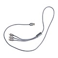 Nabíjecí kabel 4v1, koncovky USB, Micro USB, USB-C a lightning