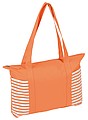 Nákupní taška na zip, oranžová
