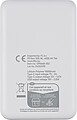 NARIA Powerbanka z recyklovaného ABS s kapacitou 20 000 mAh, bílá