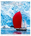 Nástěnný kalendář Sailing 2025