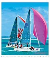 Nástěnný kalendář Sailing 2025
