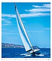 Nástěnný kalendář Sailing 2025