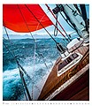 Nástěnný kalendář Sailing 2025