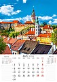 Nejkrásnější místa ČR 2026, nástěnný kalendář, prodloužená záda