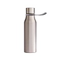 Nerezová láhev na pití, 550ml, s antracitovým poutkem