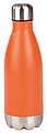 Nerezová láhev na pití ve tvaru PET láhve, 600ml, oranžová