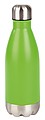 Nerezová láhev na pití ve tvaru PET láhve, 600ml, zelená
