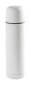Nerezová pogumovaná termoska, 500ml, bílá
