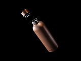 Nerezová termoska 500ml, hnědá