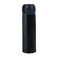Nerezová termoska s dvojitým víčkem, 400ml, černá