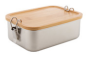 Nerezový lunchbox 750ml s bambusovým víkem