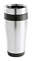Nerezový termohrnek, 450ml, černé detaily