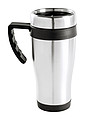 Nerezový termohrnek 450ml s černými částmi