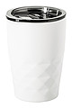 Nerezový termohrnek s měděnou izolací, 350ml, bílý