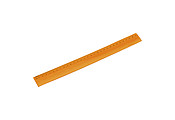 Ohebné pravítko 30cm, oranžové