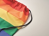 ONURADO Duhový stahovací batoh z recyklovaného polyesteru