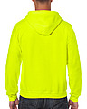 Pánská mikina GILDAN HEAVY BLEND ADULT FULL ZIP HOODED 271g, zelenožlutá, S