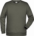 Pánská mikina James Nicholson sweatshirt men, šedá, vel. S
