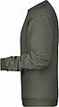 Pánská mikina James Nicholson sweatshirt men, šedá, vel. S