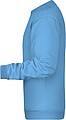 Pánská mikina James Nicholson sweatshirt men, sv. modrá, vel. S