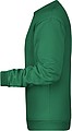 Pánská mikina James Nicholson sweatshirt men, sv. zelená, vel. S