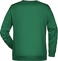 Pánská mikina James Nicholson sweatshirt men, sv. zelená, vel. S