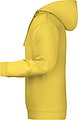 Pánská mikina s kapucí James Nicholson sweat hoodie men, sv. žlutá, vel. S
