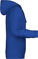 Pánská mikina s kapucí James Nicholson sweat hoodie men, tmavá královská modrá, vel. S