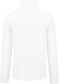 Pánská mikrofleecová mikina Kariban fleece jacket men, bílá, vel. S