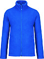 Pánská mikrofleecová mikina Kariban fleece jacket men, tmavě modrá, vel. S
