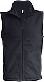 Pánská mikrofleecová vesta Kariban fleece vest men, antracitová, vel. S
