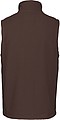 Pánská mikrofleecová vesta Kariban fleece vest men, hnědá, vel. S