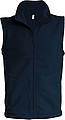 Pánská mikrofleecová vesta Kariban fleece vest men, námořní modrá, vel. XL