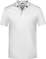 Pánské piqué polo James & Nicholson, bílá, M