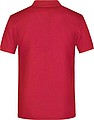 Pánské piqué polo James & Nicholson, červená, S