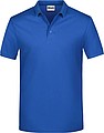 Pánské piqué polo James & Nicholson, královská modrá, S