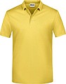 Pánské piqué polo James & Nicholson, žlutá, S