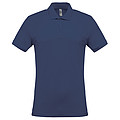 Pánské polotriko KARIBAN SHORT-SLEEVED PIQUÉ POLO SHIRT, tmavě modrá, S