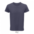Pánské tričko SOLS CRUSADER MEN - ROUND-NECK FITTED JERSEY T-SHIRT, modrošedá, XS