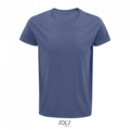 Pánské tričko SOLS CRUSADER MEN - ROUND-NECK FITTED JERSEY T-SHIRT, riflová, L