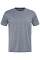 Pánské tričko STEDMAN RECYCLED SPORTS-T MOVE MEN, modrý melír, L