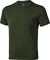 Pánské triko Elevate Nanaimo, velikost 3XL, vojenská zelená - khaki