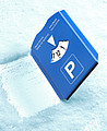 PARKING TIMER Parkovací hodiny s autoškrabkou a třemi žetony