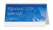 Plánovací kalendář MODRÝ 2026, stolní kalendář