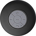 Plastový Bluetooth reproduktor odolný proti vodě, černá