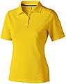 Polokošile ELEVATE CALGARY LADIES POLO, žlutá, S