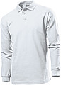 Polokošile STEDMAN POLO LONG SLEEVE MEN bílá S